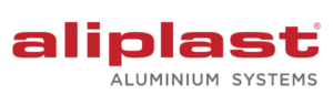 Logo Aliplast, systèmes de profilés en aluminium pour fenêtres et portes Trigoni.