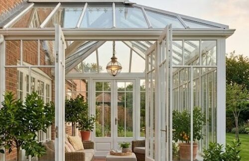 Véranda sur mesure Belgique charmante ancienne type "Orangerie"